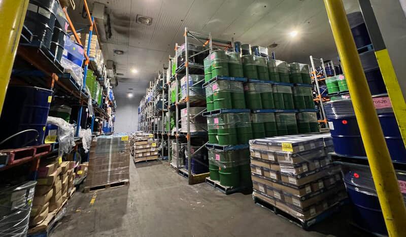 Cold storage warehouse with industrial Wi‑Fi and digitised operations